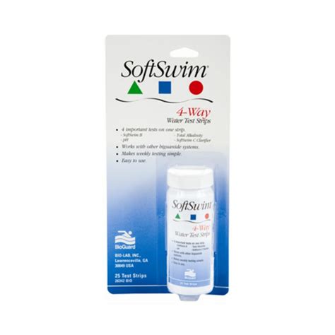 pool test soft swim chart|bioguard soft swim test strips.